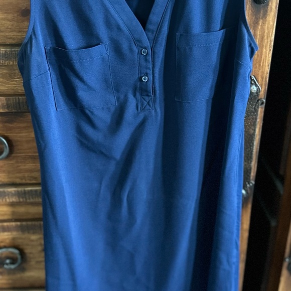 New York & Company Dresses & Skirts - Blue Sleeveless Stretch Dress - New York and Company - Size M